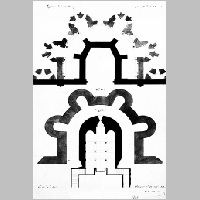 Plan de la crypte, Illustration Jean Gourbeix, culture.gouv.fr.jpg